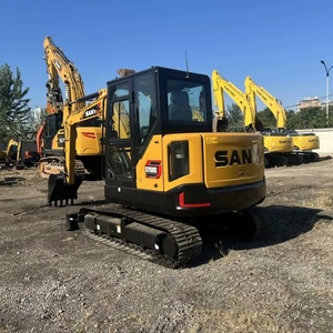 รถขุดมือสอง Sany Sy60C รถขุดตีนตะขาบ Sany Sy75 Sy95 Sy55 Sy26 Sy35 ขนาด 6 ตัน รถขุด Sany Sy60Cpro ลดราคา - Product Image 2