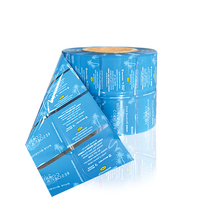 Bopp feuille jumbo papier auto-adhésif alimentaire bobine automatique emballage thermique machine de stratification pour animaux de compagnie rouleau de film