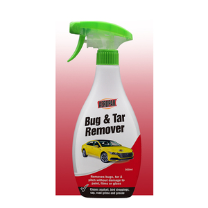 Aeropak 500ml Bouteille en Plastique Nettoyant pour Pare-brise Entretien Automobile Éliminateur de Taches d'Insectes et de <span class=keywords><strong>Goudron</strong></span> Nettoyant pour Asphalte Pulvérisation à Action Rapide Sûr pour Toutes les Surfaces - Product Image 1