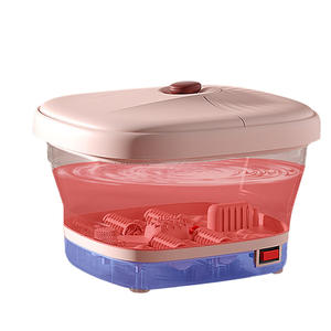 Faltbare Heat Express Pediküre-Eimer Massage Zusammen klappbare Wasch-Spa-Fuß waschbecken Ein weich wanne Fuß-Spa mit Jet-Massage und Wärme - Product Image 5