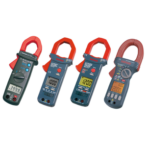 Pinzas Amperimétricas Digitales de Verdadero Valor Eficaz Serie DCL1000 DCL1200R DCM con Pantalla LCD, Multímetros Fabricados en Taiwán/China - Product Image 1