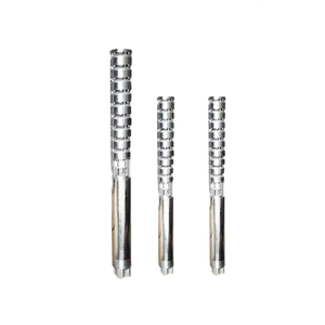 Pompe à eau submersible électrique en acier inoxydable à haut rendement pour pompe de puits profond Mastra, triphasée, OEM pour eaux usées et huile. - Product Image 4