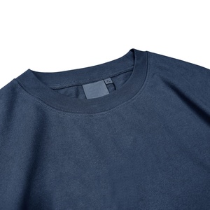 เสื้อยืดคอ<span class=keywords><strong>ต</strong></span><span class=keywords><strong>ต</strong></span>อนโอเวอร์ไซส์ผู้ชาย 210GSM ผ้าเจอร์ซีย์คอ<span class=keywords><strong>ต</strong></span><span class=keywords><strong>ต</strong></span>อน 100% สกรีนโลโก้<span class=keywords><strong>ต</strong></span>ามสั่งสำหรับแบรนด์ - Product Image 2