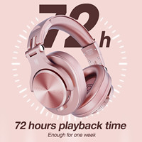 OneOdio Deep Bass Fusion casque filaire et sans fil BT pour téléphone micro sur l'oreille Studio DJ casque professionnel d'enregistrement