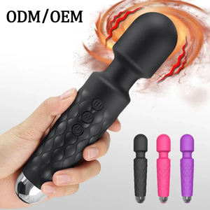 Potente Massaggiatore a Bacchetta Giocattolo Sessuale per Adulti all'Ingrosso, Forte Vibrazione, Corpo Intero, USB Ricaricabile, Massaggiatore Elettrico per Donne e Coppie - Product Image 6