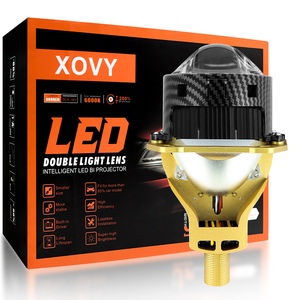 Phare à lentille de projecteur laser bi-LED de 3 pouces 240w phare auxiliaire à LED haute luminosité focos LED faros LED lumières pour véhicule - Product Image 2