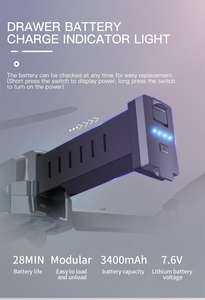 Drone <span class=keywords><strong>SG908</strong></span> 2021, avec caméra HD 4K, cardan 3 axes, 1.2KM, 28 minutes, WIFI 5G, GPS FPV 50X, moteur sans balais, RC Quadcopter, en stock - Product Image 6