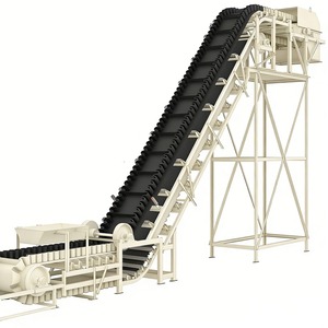 Nastro trasportatore ad alta inclinazione con pareti laterali ondulate e denti per angoli da 0 a 90 gradi °   Fertilizzante Organico in Bulk per Terreni Inclinati - Product Image 6