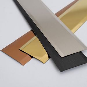 Bande décorative plate en acier inoxydable pour la décoration murale des armoires, design contemporain, étanche et durable, pour appartement - Product Image 5