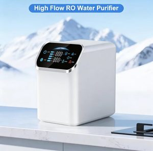Purificateur d'eau par osmose inverse 100 GPD, conception sans réservoir, double entrée/sortie TDS, alerte intelligente de changement de filtre, 7 étapes de filtration, OEM/ODM - Product Image 5
