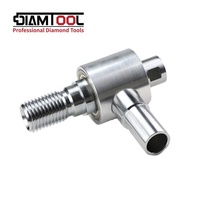Adaptateur pivotant pour eau, connecteur droit pour accessoires de machine de forage, 1-1/4-7 Femelle vers Mâle