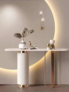 Tavolo d'<span class=keywords><strong>Ingresso</strong></span> di Lusso in Stile Italiano con Piano in Granito, Decorazione per <span class=keywords><strong>Ingresso</strong></span> e Espositore d'Accento - Product Image 6