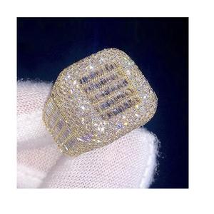 Anillo de Compromiso de Diamantes Mossinate de Lujo Más Vendido para Propuesta, Ceremonia de Boda y Regalo de Aniversario al por Mayor - Product Image 1