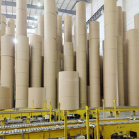 Machine de recyclage de papier usagé Yunda 100tpd pour boîte en Carton Kraft OCC Cannelure et production de papier de carton Duplex avec roulement