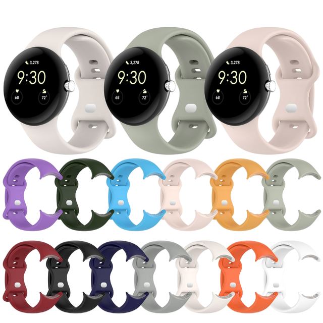 Win-Win Silicone Band for Google Pixel Watch 2 1 Replacement Strap