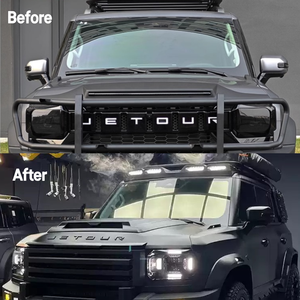 4x4 कार सहायक सहायक उपकरण डिफेंडर शैली चार-दीपक शीर्ष छत लाइट एलईडी छत प्रकाश सुव जेटौर यात्री टी 2 2025 2026 सहायक उपकरण - Product Image 5