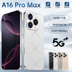 Teléfono Inteligente <span class=keywords><strong>A16</strong></span> ProMax Octa Core Android 14, Éxito de Ventas Transfronterizo, 16+1T, Venta Directa de Fábrica para Dropshipping - Product Image 3
