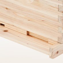 Colmena de abejas Langstroth de 4 capas, 20 marcos, marcos de colmena, 2 cajas de cría, 2 Super Box, Kit de colmena para Apicultor - Product Image 2