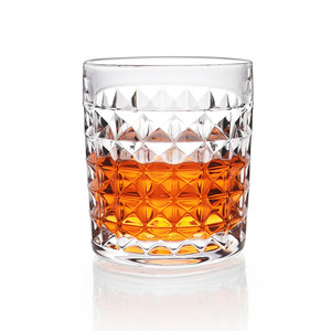 Nouvelles Verres à Whisky au Design Rétro, Verres à Shot en Cristal Diamant de Luxe, Design Moderne Vintage, Vente en Gros pour Bar et Fêtes - Product Image 5