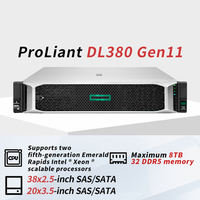 HPE ProLiant DL380 Gen11 Gen10 2U机架式服务器电脑英特尔至强GPU支持人工智能云虚拟化数据中心二手服务器