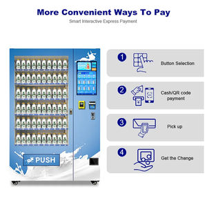 Máquina Expendedora de leche Combo de aperitivos Venta de máquinas expendedoras pequeñas - Product Image 5