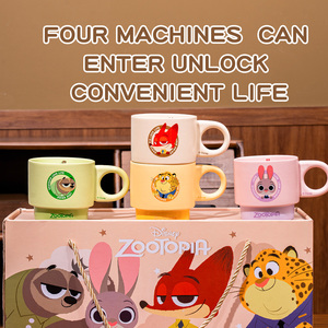 <strong>Disney</strong> Zootopia Ceramic Mug with Handgrip <strong>Tea</strong> Cup Coffee Milk Cup Gift Box <strong>Set</strong> for Christmas Gift and Home Use - Product Image 6
