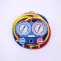 Kit d'outils de fusée intégrée de réfrigération VTB-5B Kit d'outils de réfrigération Kit d'extension avec manomètre de réfrigérant R410