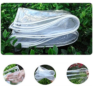 Película de PVC <span class=keywords><strong>transparente</strong></span> personalizada <span class=keywords><strong>con</strong></span> <span class=keywords><strong>ojales</strong></span> y cremallera Hoja de PVC de plástico flexible Fuerte durabilidad Rollo de PVC suave - Product Image 3