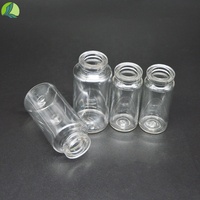 10ml 20ml Flacons de vaccin transparents en plastique PET médical Liquide vétérinaire E.O Bouteille d'injection de médicament stérile