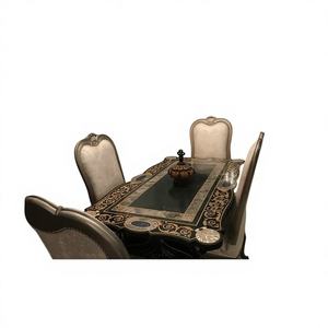 Table de chevet en marbre vert avec incrustation de nacre, modèle d'amour personnalisé, art populaire indien, travail d'incrustation, pour la Saint-Valentin - Product Image 1