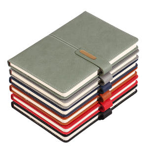 Agenda Organizadora de Cuero A5, Cuaderno de Negocios Portátil, Juego de Regalo de Oficina Premium, Impresión Digital, Logotipo Personalizable - Product Image 1