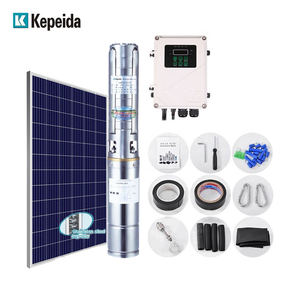 Pompe à eau submersible solaire DC en acier inoxydable Kepeida 3 pouces 48V 500W pour puits profond - Prix - Product Image 3