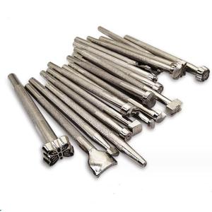 Moule d'impression en céramique et acier, outil de texturation pour poterie, tampon de sculpture en argile, décoration créative - Product Image 1