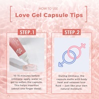 10 pièces de lubrifiant en capsule pour l'atelier Fetish & Kink