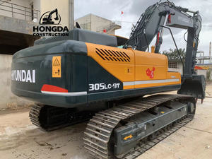Excavadora Hyundai 305-9T 220-9S usada, excavadoras hidráulicas grandes de 30 toneladas, original de Corea, de segunda mano con componente de motor central - Product Image 5