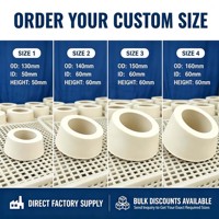 Produits en fibres céramiques industrielles : Joint d'étanchéité en fibre céramique haute température pour manchon de protection en acier et isolation de buse de cuve