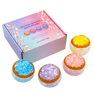 OEM Fizzy Spa <strong>Bath</strong> Ball Natural Body Shower Foot Colorful Luxury Rose Colorful <strong>Bath</strong> Sea Salt <strong>Crystal</strong> Private Label <strong>Bath</strong> <strong>Bombs</strong> - Product Image 2