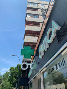 P25 Animation Pharmacie led croix <span class=keywords><strong>de</strong></span> pharmacie Croissants Pharmacie LED Enseigne pharmacie croix led affichage extérieur - Product Image 6