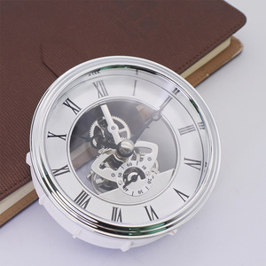 Keshi K86-DB1-2 di alta qualità metallo oro/argento scheletro orologio inserto con numeri arabi dalla cina - Product Image 5