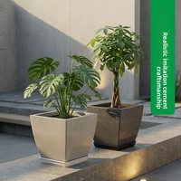 Grand modèle de pot de fleurs créatif de style nordique pour Monstera et plantes vertes, utilisation intérieure et extérieure, salons, balcons