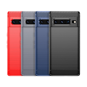 Étuis de téléphone portable robustes en fibre de carbone et TPU souple antichoc pour <span class=keywords><strong>Samsung</strong></span> Galaxy S24 /S24+/S24 Ultra - Product Image 2