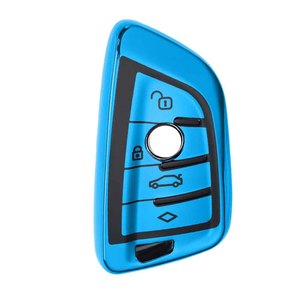 Huanyue Car Key Cover Tpu BMW Blade X1 X2 1 Series 3 Series 5 Series 7 Series Black Red Customizable - Product Image 2
