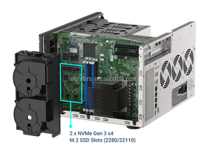 Servidor de Almacenamiento NAS en la Nube Privada Inteligente para Escritorio Tvs-H1288X de 12 Bahías - Product Image 5