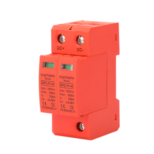 <span class=keywords><strong>Solar</strong></span> PV 20KA 2P DC 500V SPD Protector contra sobretensiones Pararrayos Dispositivo de protección contra sobretensiones SPD - Product Image 1