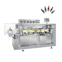 Machine de remplissage et de scellage automatique de liquides pour la fabrication quantitative d'huile, de parfum, de crème, d'ampoules en plastique, de flacons, de crème, de formage automatique