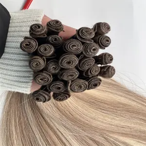 Latest Design Expression Braiding Hair Jumbo Single Weft Russian Hair Extensions Weft Applied To Hair Extensions