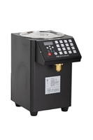 Distributeur de sirop de fructose avec pompe à moteur et engrenage, 16 grilles, dosage automatique, usage commercial, pour bubble tea, café, boulangerie, 10 kg