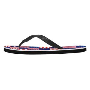 <span class=keywords><strong>Chanclas</strong></span> de Eva con diseño de bandera americana tradicional para <span class=keywords><strong>hombre</strong></span> y mujer, <span class=keywords><strong>chanclas</strong></span> de playa, sandalias de verano más baratas al por mayor, logotipo personalizado - Product Image 3