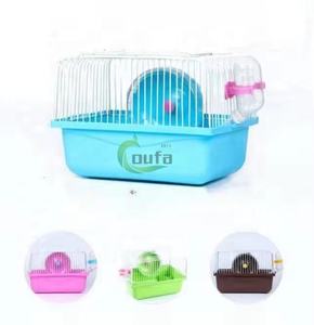 도매 새로운 디자인 더블 레이어 햄스터 놀이 장난감 둥지 집 케이지 물병으로 사용자 정의 통기성 - Product Image 3