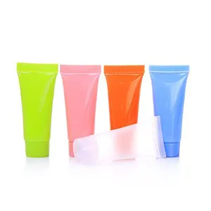 Auf Lager Hautpflege farbige Kunststoffs ch lauch mit Schraub verschluss 5g 10g 15g 20g 30g kosmetische Weichplastik-Verpackungs röhrchen